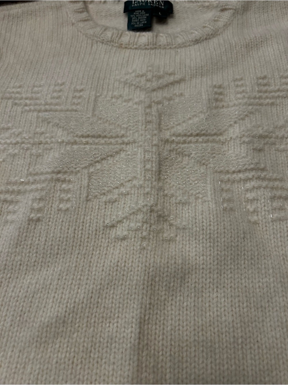 Lauren by Ralph Lauren Snowflake Sweater